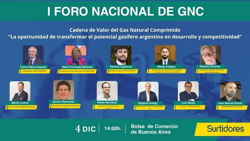 El Congreso declaró de interés legislativo al Primer Foro Nacional de GNC