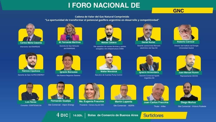 El valor de un encuentro único: el Foro Nacional de GNC reúne por primera vez a toda la cadena del sector