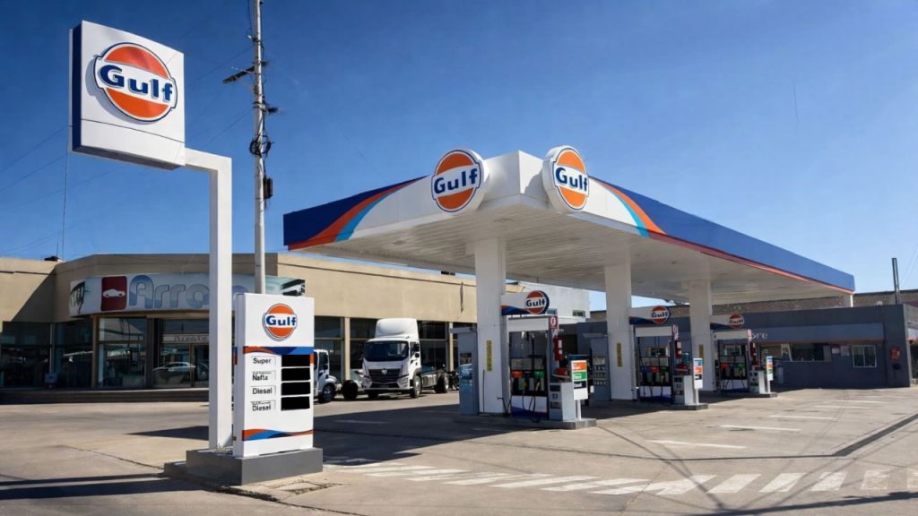 Gulf apuesta fuerte con una Estación de Servicio en un corredor de alto tránsito