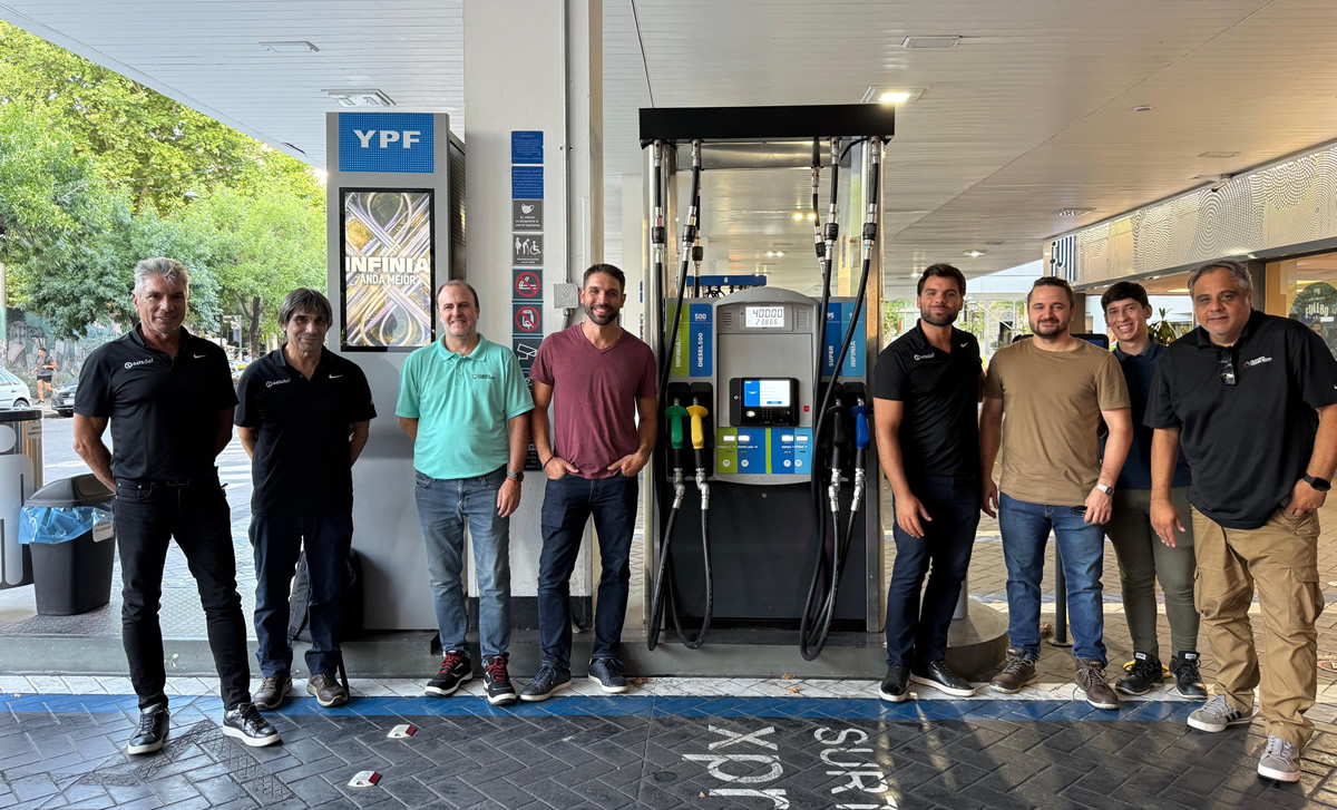 Se instaló el primer surtidor Gilbarco con pago autoasistido integrado: un salto tecnológico para las Estaciones de Servicio