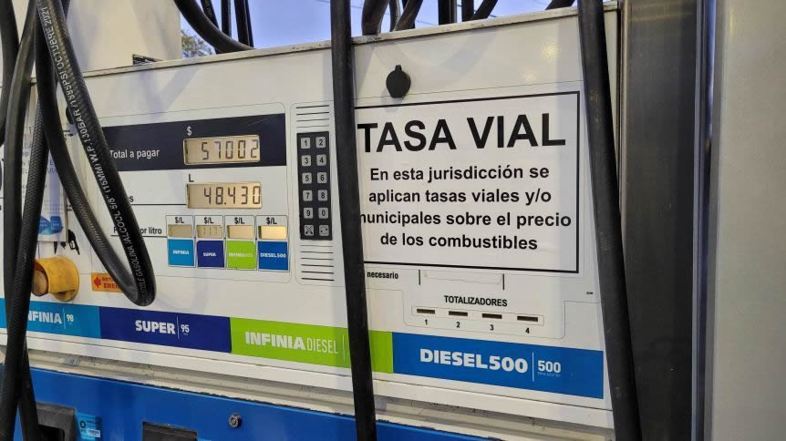 Estacioneros reclaman la derogación de la tasa vial para evitar una mayor caída del consumo de combustibles