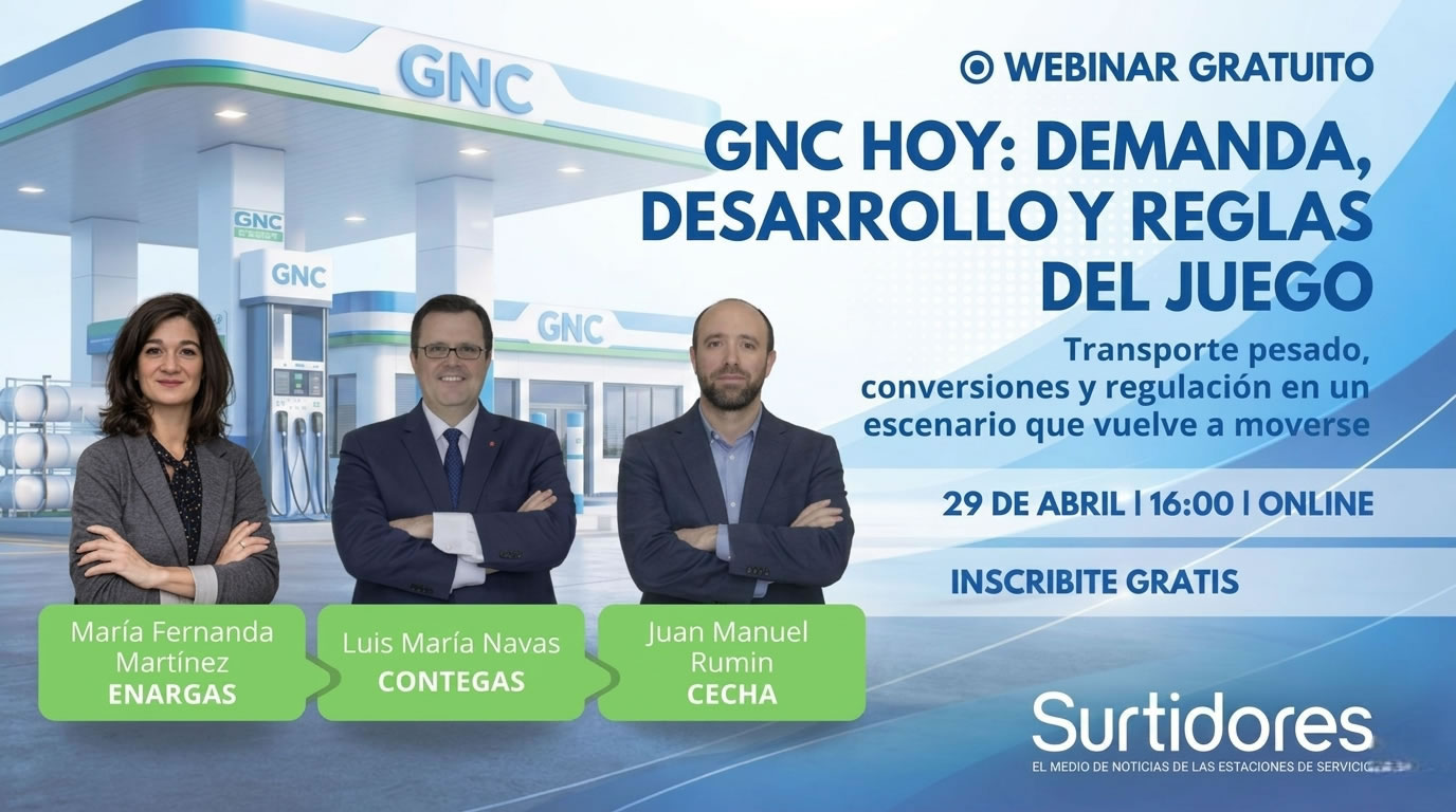 El GNC debate su presente en un webinar de alto impacto para el sector