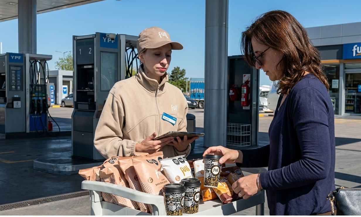 El cross selling dispara las ventas en hasta un 30 por ciento en las Estaciones de Servicio