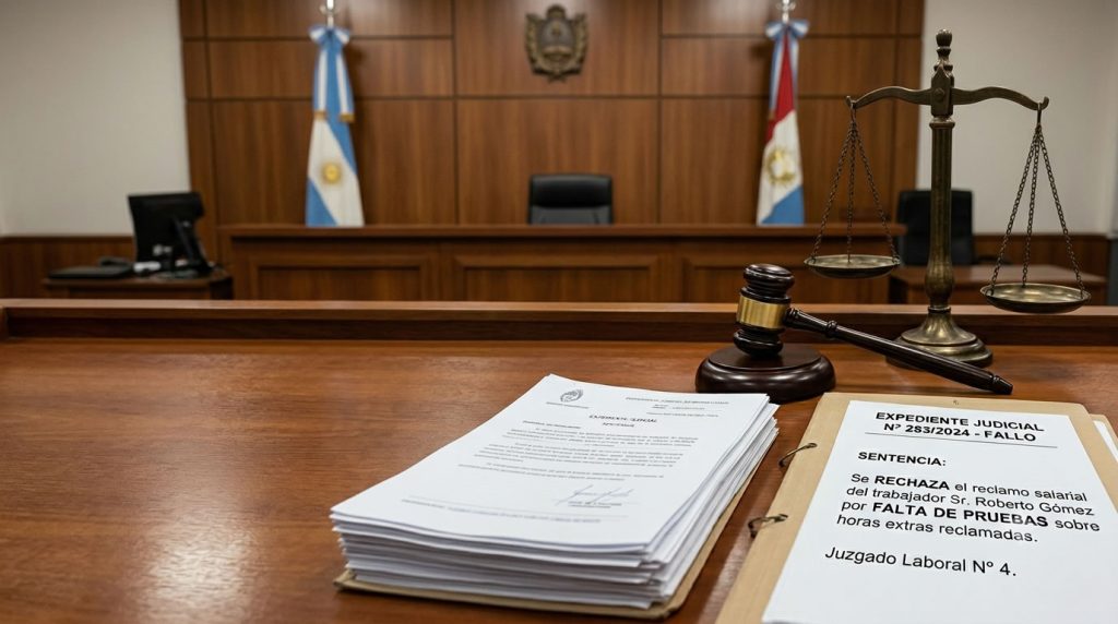 La Justicia rechazó un reclamo salarial de un trabajador de una Estación de Servicio por falta de pruebas sobre horas extras