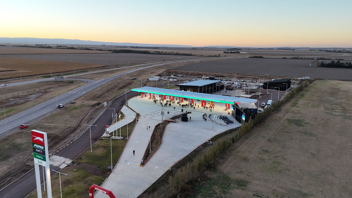 Puma Energy inauguró en Cordoba su estación de servicio más grande del país