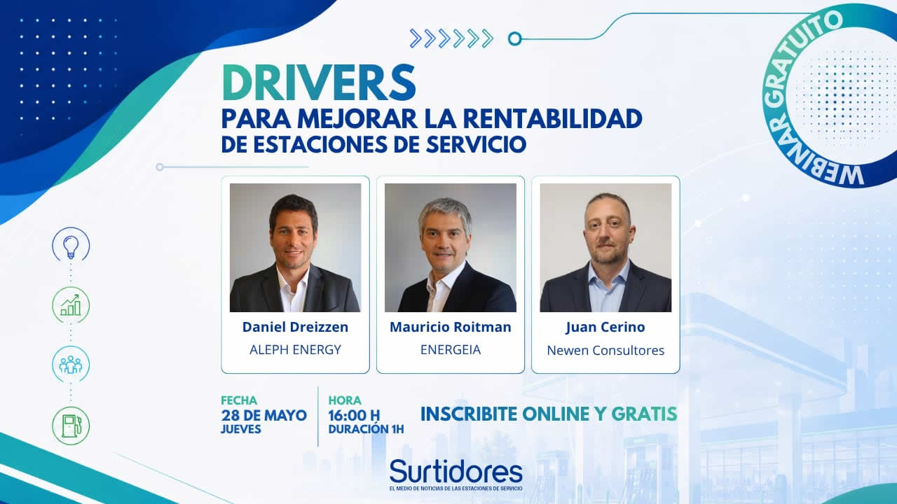 Tres especialistas explicarán cómo las Estaciones de Servicio pueden encontrar rentabilidad donde hoy hay pérdidas