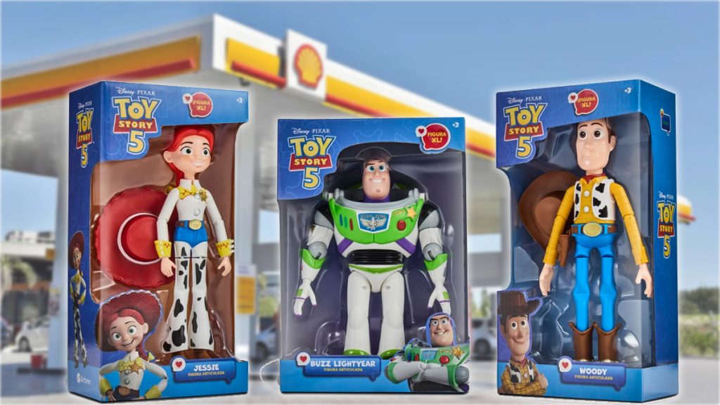 Shell vuelve a apostar por Disney y lanza una colección de Toy Story 5 para los usuarios de Shell BOX