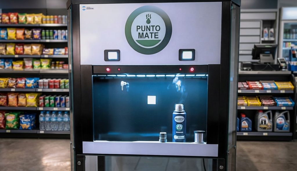 El negocio del mate llega a las Estaciones de Servicio con tecnología de gestión en tiempo real