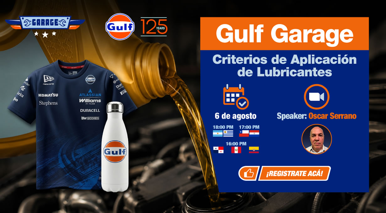 Gulf abre su conocimiento técnico de lubricantes a las Estaciones de Servicio