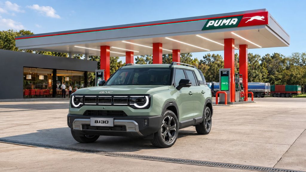 Puma Energy será la marca recomendada por BAIC para toda su gama de vehículos comercializados en el país