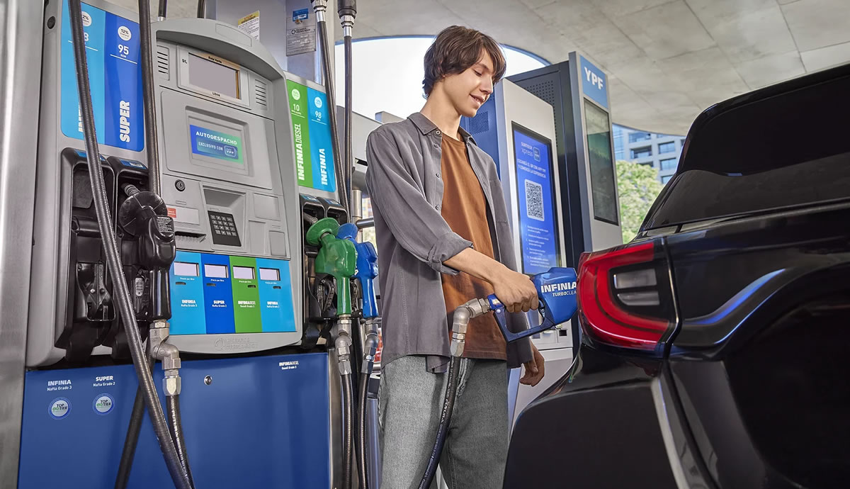 YPF alcanzó un registro histórico en percepción de calidad de sus combustibles