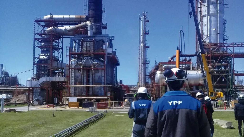 YPF logró la mayor producción de combustibles de su historia