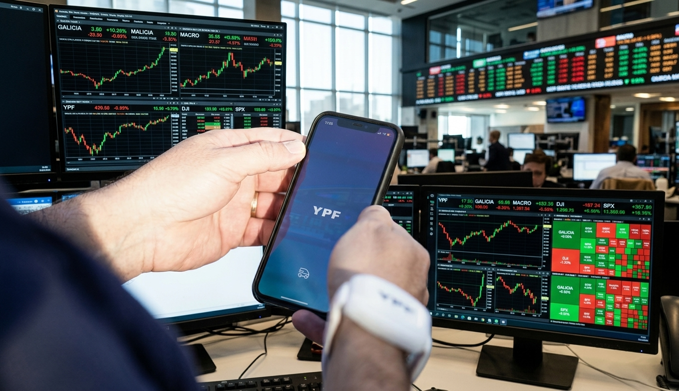 Desde hoy se pueden comprar acciones de YPF a través de App YPF