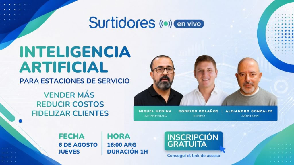 Nuevo ciclo de capacitación en inteligencia artificial para operadores de Estaciones de Servicio