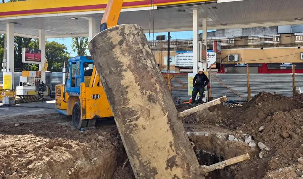 Advertencia para las Estaciones de Servicio con tanques de combustibles de varias décadas de antigüedad