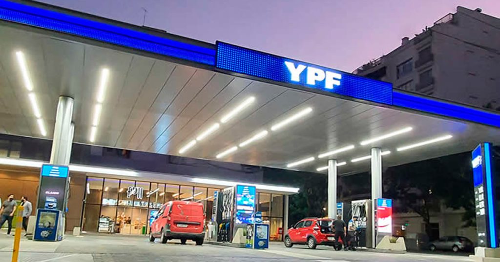 YPF aumenta 1 por ciento promedio los combustibles en todo el país